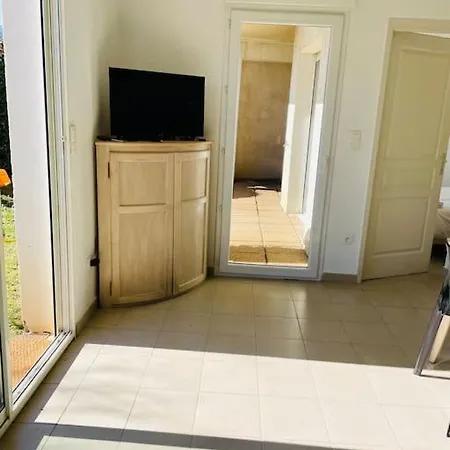 Rez De Jardin Piscine Et דירה